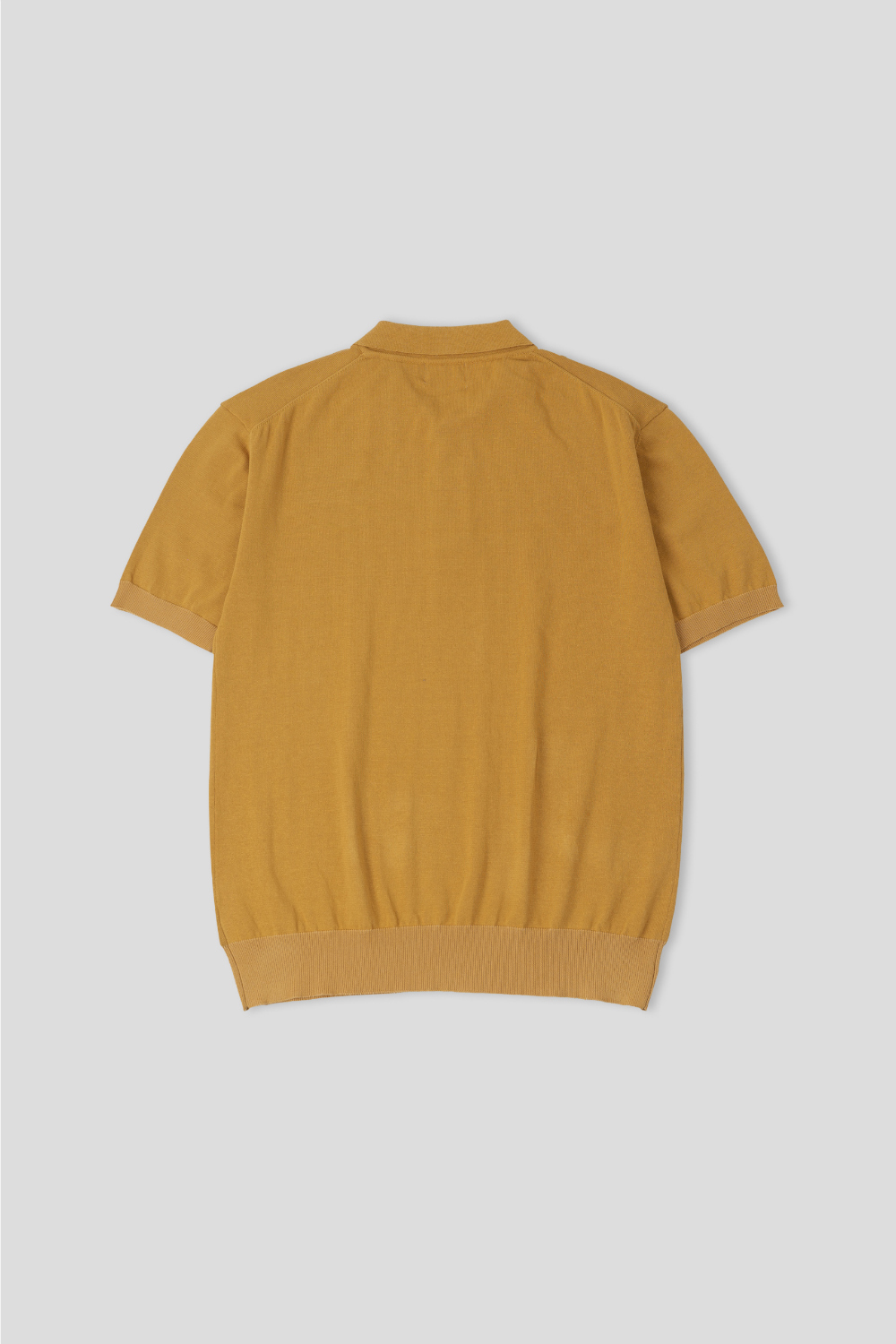 반팔 티셔츠 머스타드 색상 이미지-S1L65